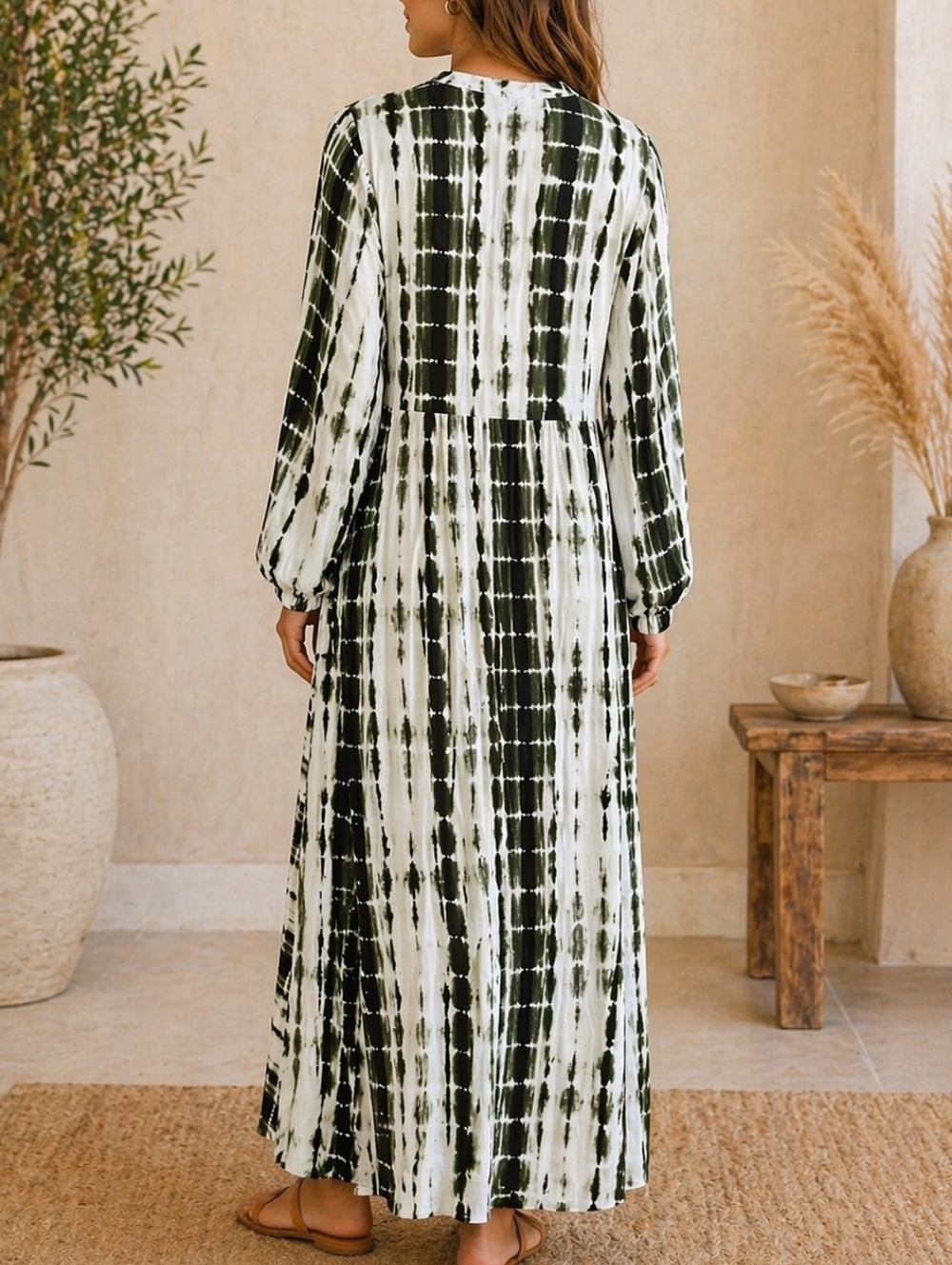 Soft Surroundings Women’s Tie-Dye Maxi Dress – Size Large - Picture 14 of 14